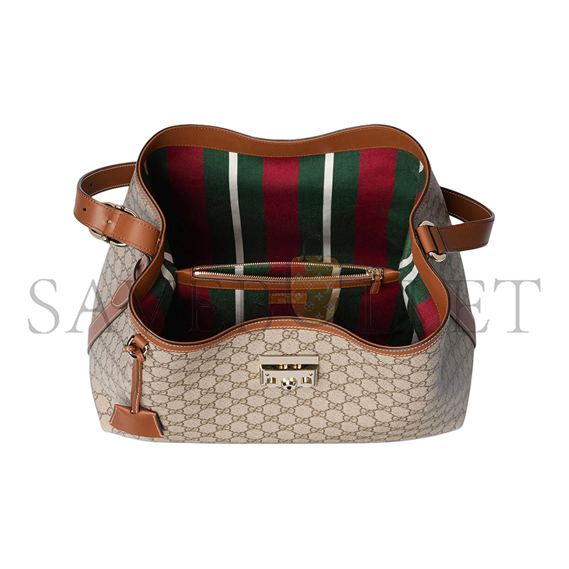 G*u*i padlock large shoulder bag 839020 (37*32*16cm)